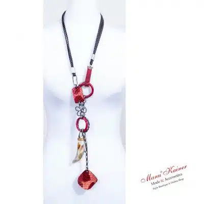 Longkette Horn Rot, Anr.: 3538