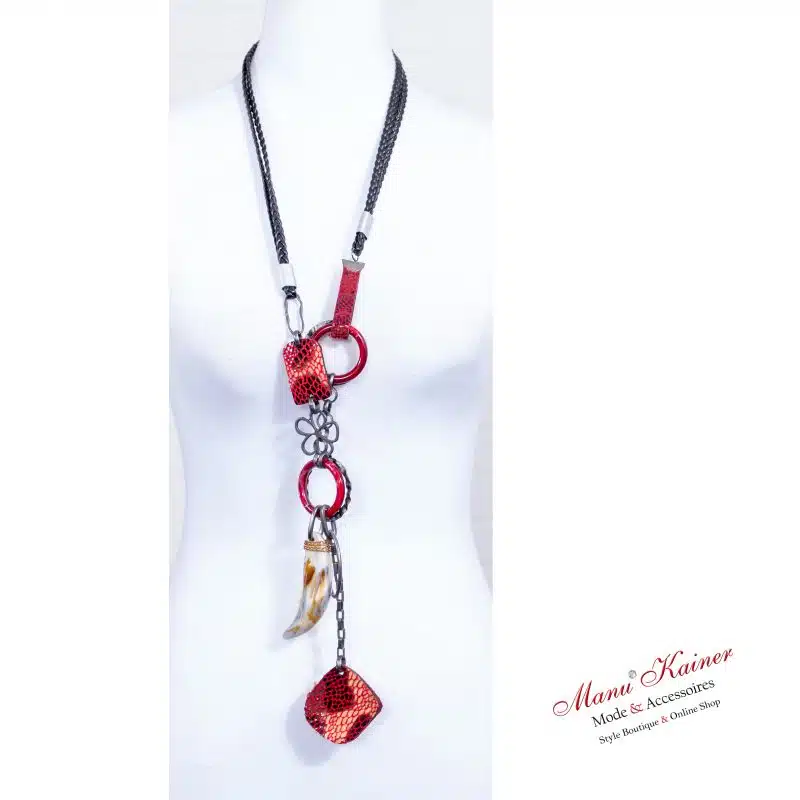 Longkette Horn Rot, Anr.: 3538