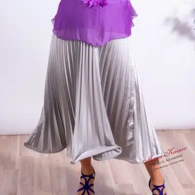 PlisseeRock Marilyn, Silber |Gr. 36 bis 46|, Anr.: 3558
