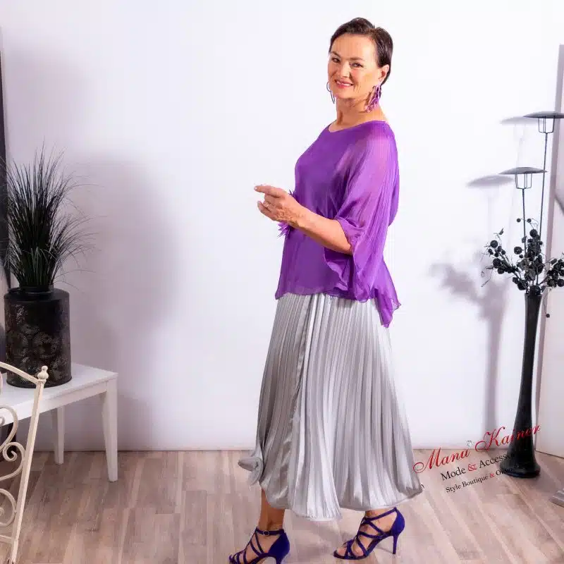 PlisseeRock Marilyn, Silber |Gr. 36 bis 46|, Anr.: 3558 – Bild 2