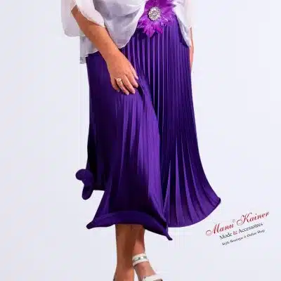 PlisseeRock Marilyn, Violett |Gr. 36 bis 46|, Anr.: 3560