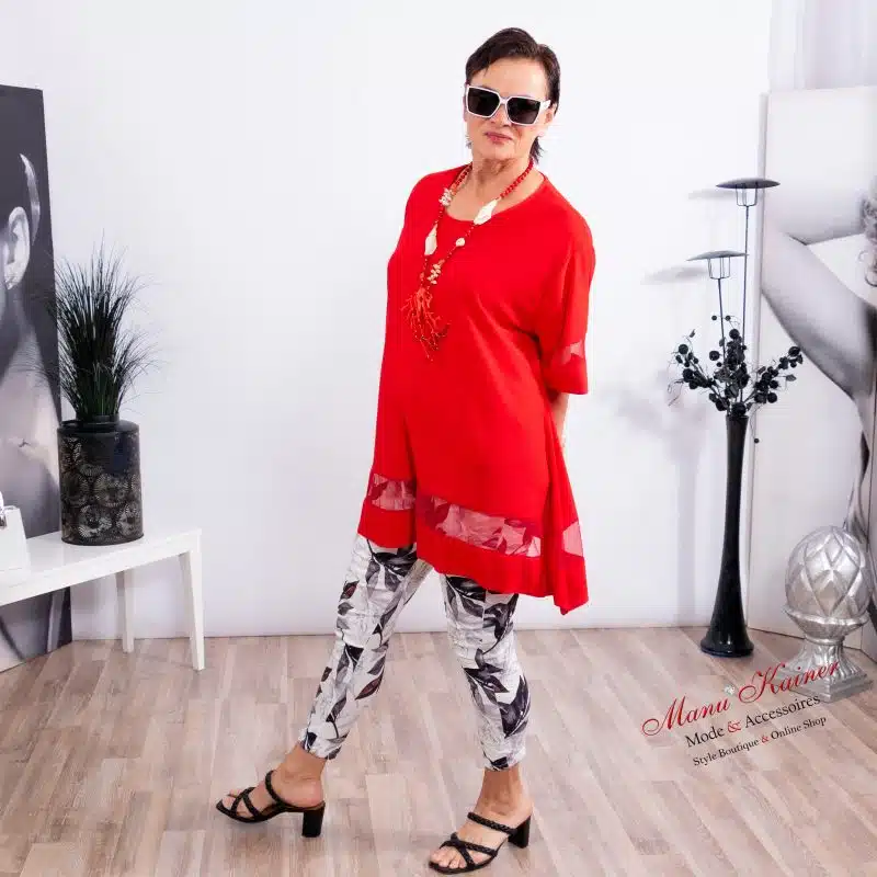 DesignShirt Sandria Rosso |Gr. UNI 44-48|, Anr.: 3572 – Bild 5