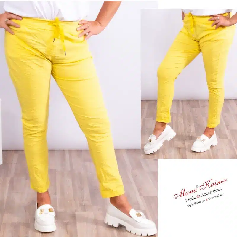 DesignCrashHose Yellow Star|Gr. UNI 36-48|, Anr.: 3378
