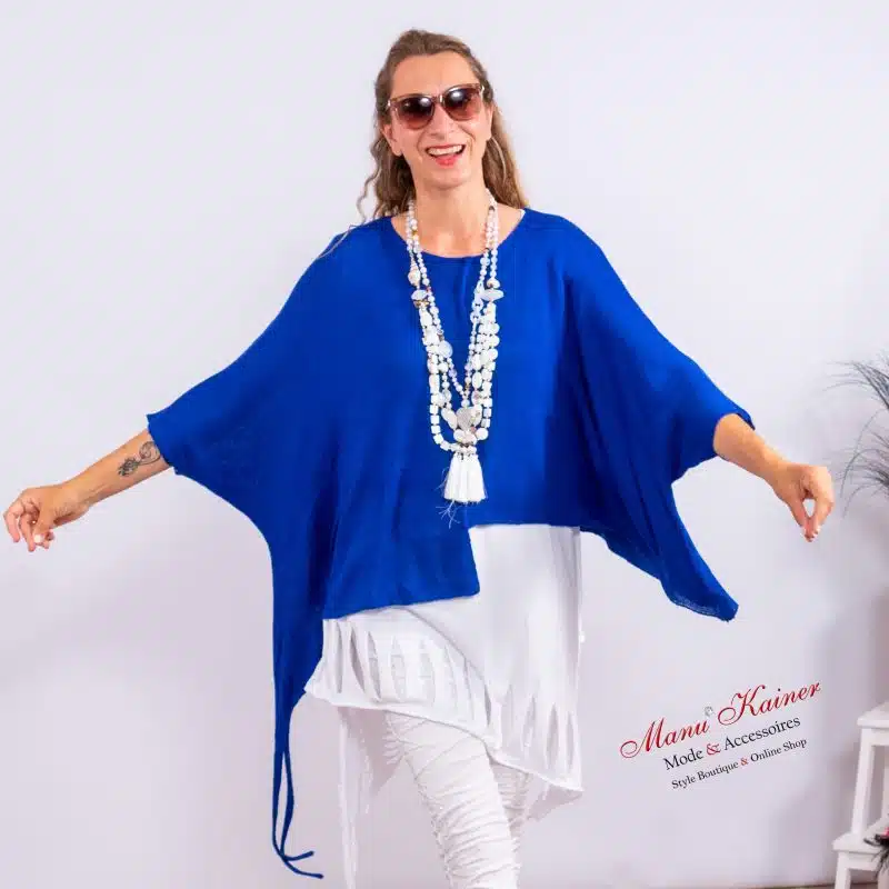 OverlookPulli Aurora Blue |Gr. Uni 36-48+|, Anr.: 3602