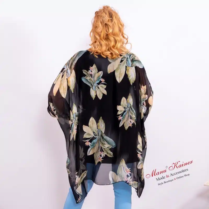Seidenfeel Tunika Harmony Flowers |Gr. UNI 40-48+|, Anr.: 3609 – Bild 4