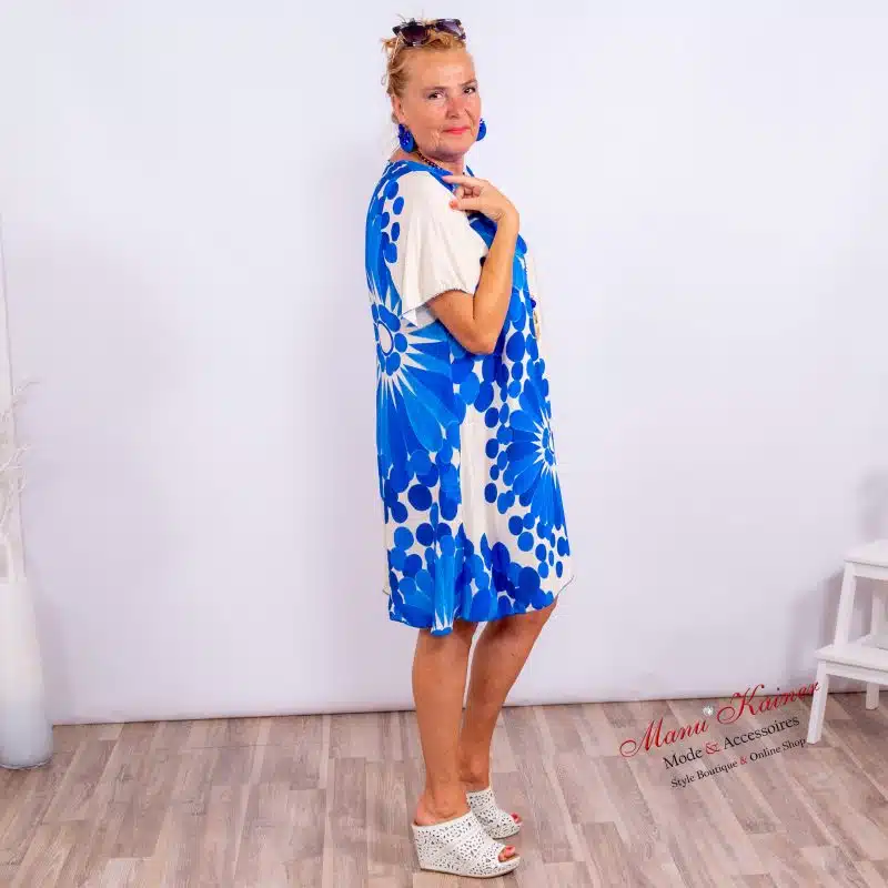 TunikaKleid Hot Summer Blue |Gr. UNI 36-44/46|, Anr.: 3611 – Bild 3