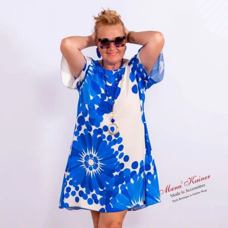 TunikaKleid Hot Summer Blue |Gr. UNI 36-44/46|, Anr.: 3611 – Bild 5