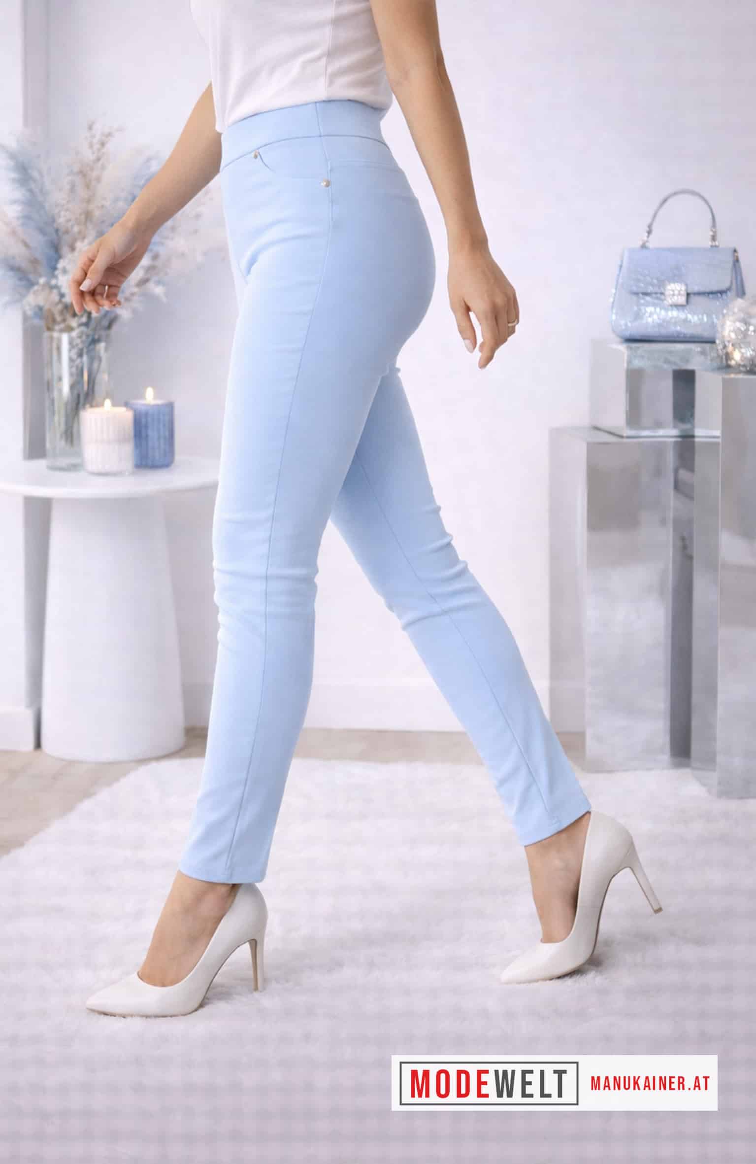 Designhose Fun Baby Blue|Gr. 36 bis 48|, Anr.: 3613 – Bild 2
