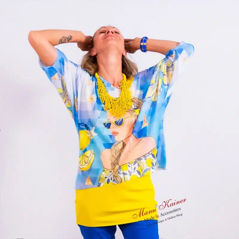 Shirt Pretty Lady Hauchfein |Gr. UNI 36-44|, Anr.: 3619 – Bild 2