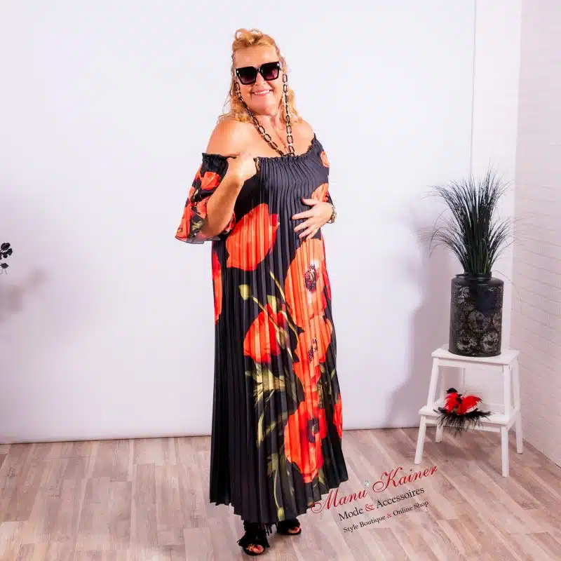 Plisseekleid Sommertraum|Gr. 36 bis 46|, Anr.: 3623 – Bild 3
