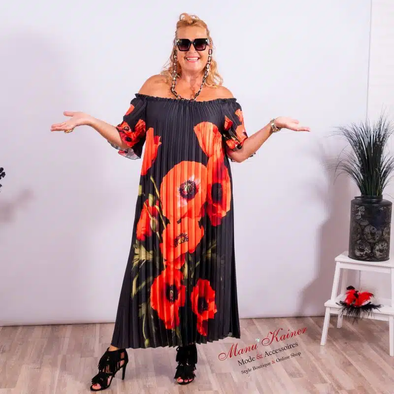 Plisseekleid Sommertraum|Gr. 36 bis 46|, Anr.: 3623 – Bild 4