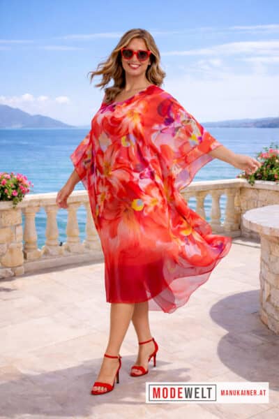 SeidenfeelKleid Flower Dream |Gr. Uni 38-48|, Anr.: 3624