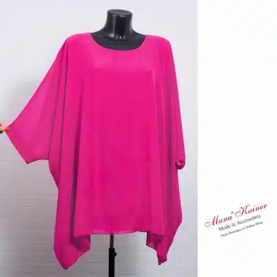 FledermausBluse Lady Pink|Gr. UNI 44-48+|, Anr.: 3625