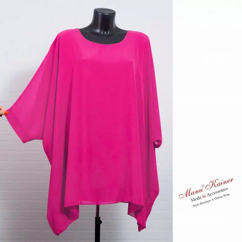 FledermausBluse Lady Pink|Gr. UNI 44-48+|, Anr.: 3625