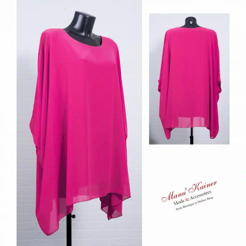 FledermausBluse Lady Pink|Gr. UNI 44-48+|, Anr.: 3625 – Bild 2