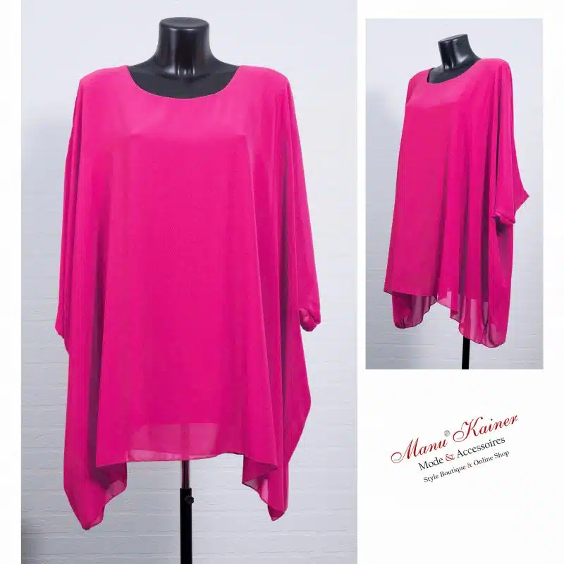FledermausBluse Lady Pink|Gr. UNI 44-48+|, Anr.: 3625 – Bild 3