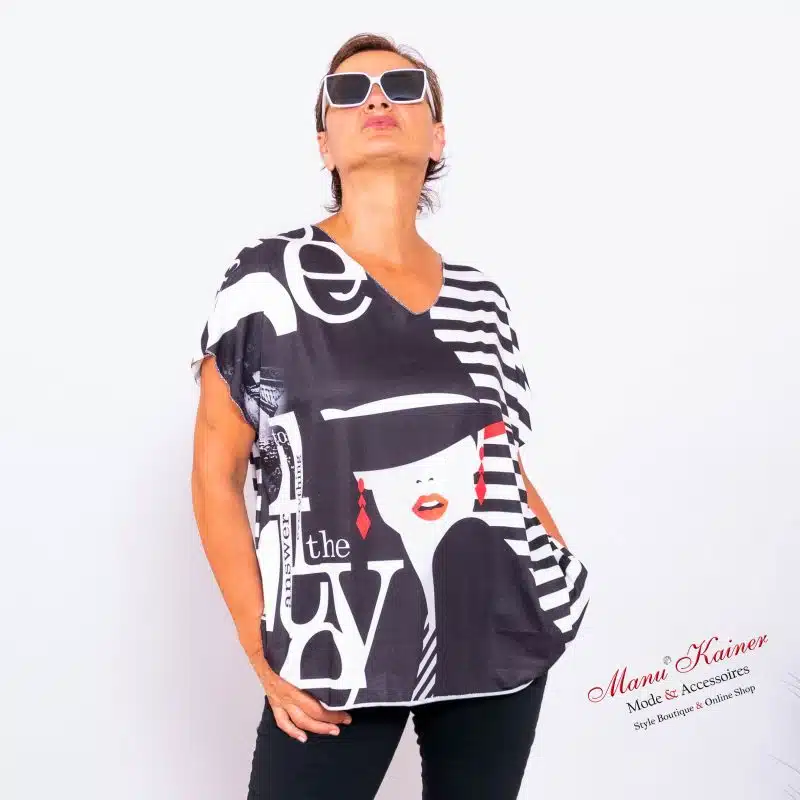 SommerShirtPulli Lady Red |Gr. UNI 38-48|, Anr.: 3628