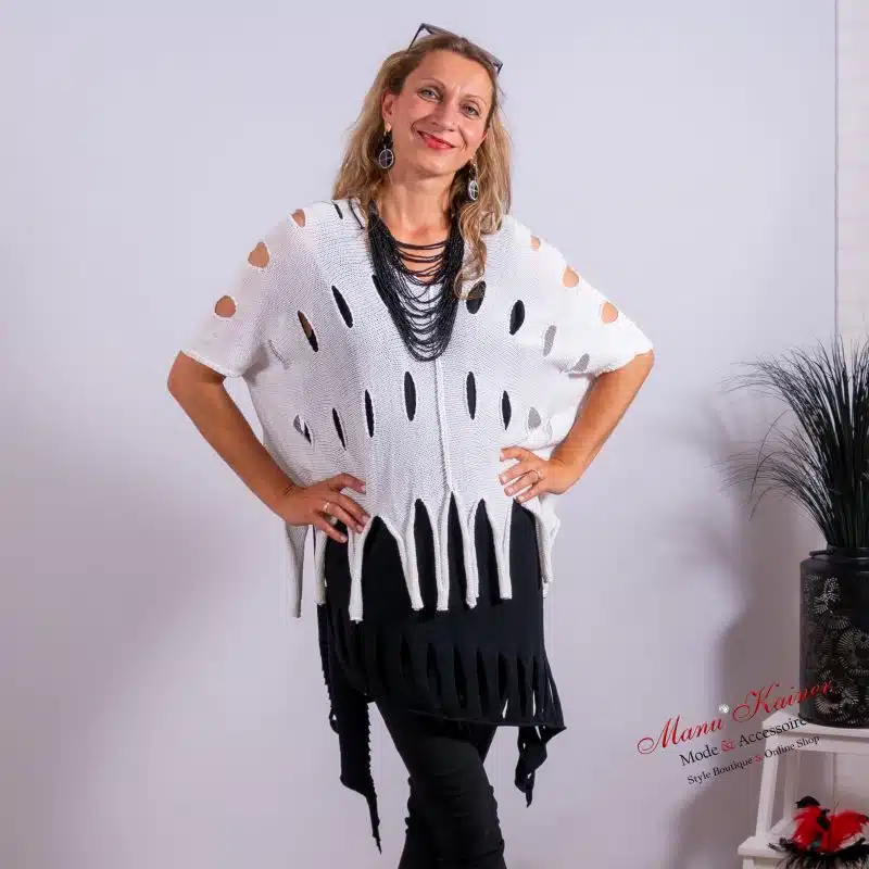 Overlookpulli White Smile |Gr. Uni 36-48|, Anr.: 3647