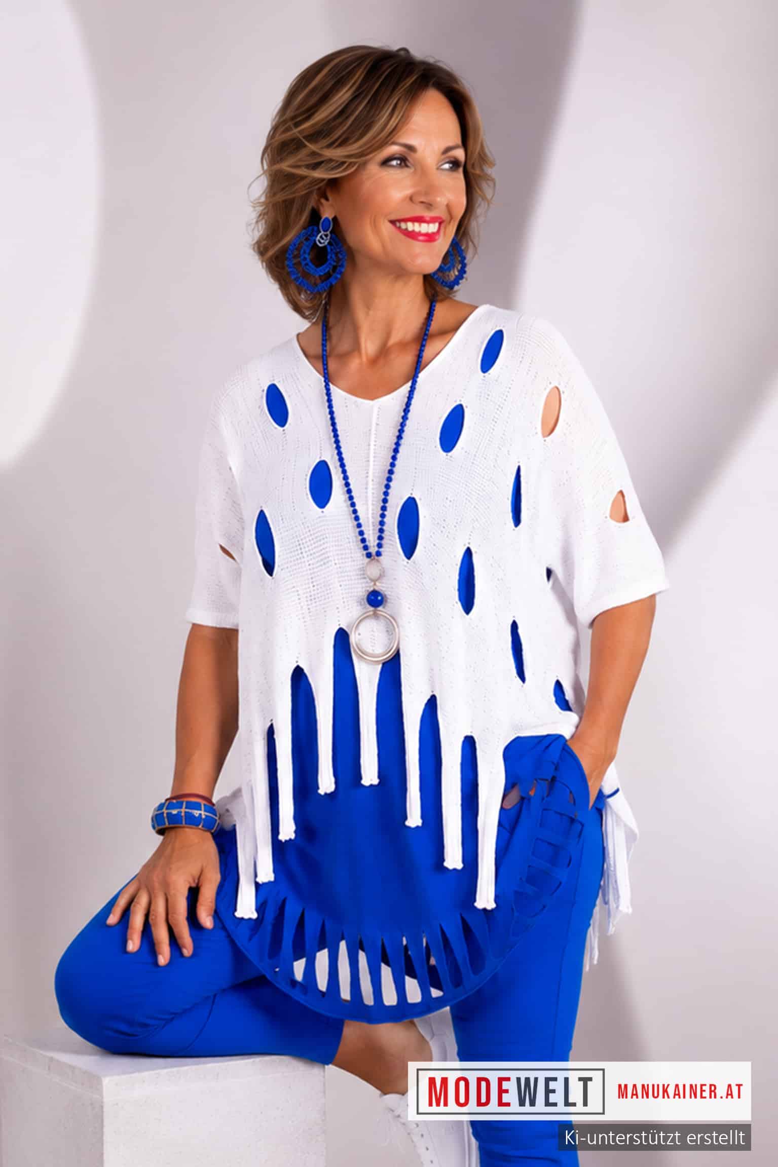 Overlookpulli White Smile |Gr. Uni 36-48|, Anr.: 3647