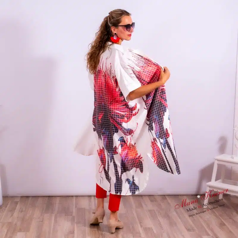 Oversizedmantelkleid Floral Dream |Gr. UNI 36-48+|, Anr.: 3659 – Bild 5