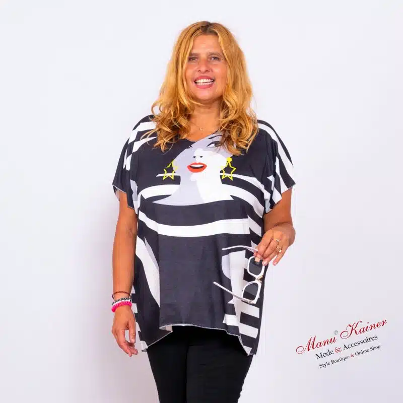 SommerShirtPulli Lady Star |Gr. UNI 38-48|, Anr.: 3668 – Bild 2
