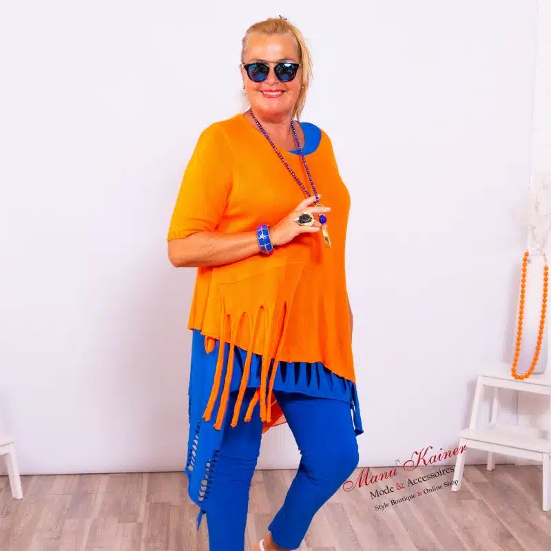 OverlookPulli Bella Mandarin |Gr. Uni 36-48|, Anr.: 3674 – Bild 2
