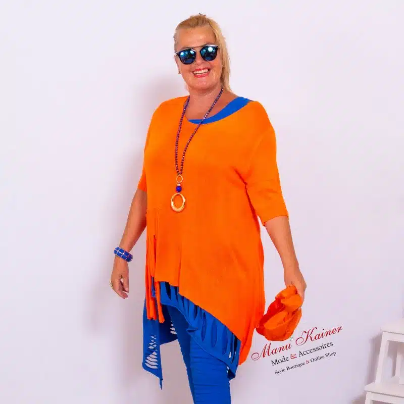 OverlookPulli Bella Mandarin |Gr. Uni 36-48|, Anr.: 3674 – Bild 3