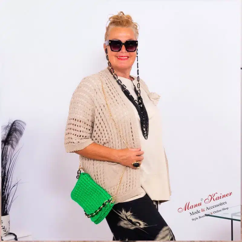 NetzCardigan Corinna |Gr. UNI 36-48+|, Anr.: 3675 – Bild 3