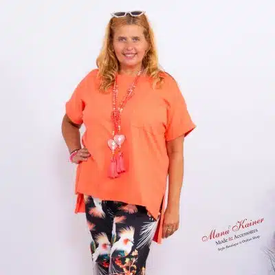 DesignShirt Lucy Mandarin |Gr. UNI 38-48|, Anr.: 3684