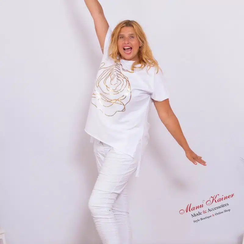 OverlookShirt Golden Rose Elegance White |Gr. UNI 38-48|, Anr.: 3686 – Bild 4