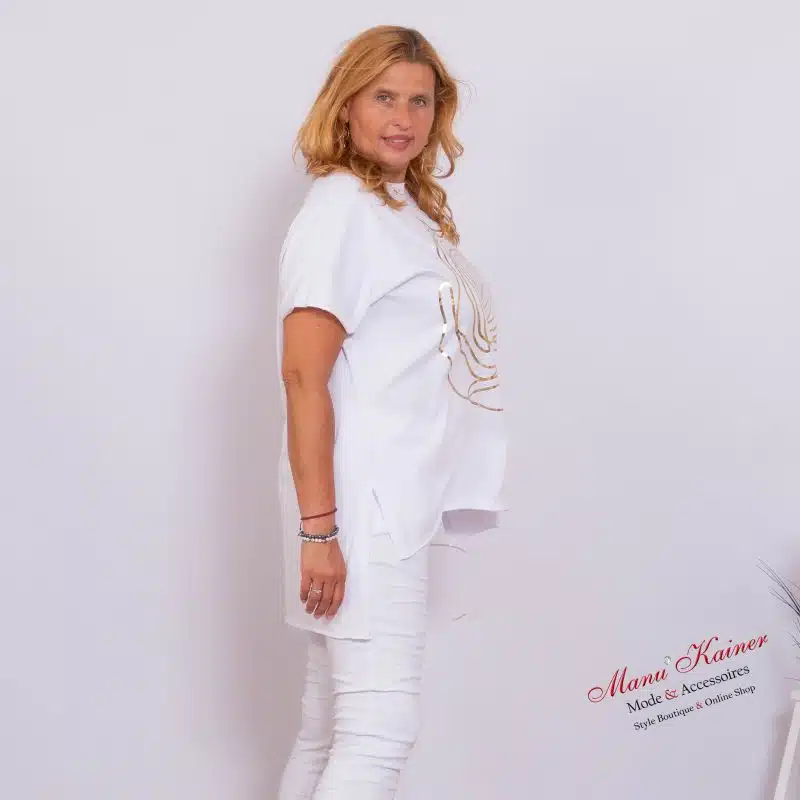 OverlookShirt Golden Rose Elegance White |Gr. UNI 38-48|, Anr.: 3686 – Bild 6