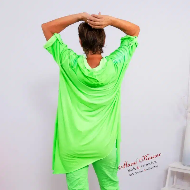SweaterShirt Florance NeonGlitz  Green |Gr. UNI 36-46|, Anr.: 3690 – Bild 6