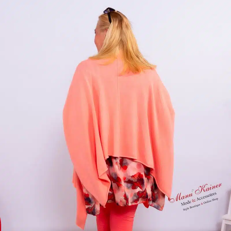 Westenponcho Eleganz in Lachs |Gr. UNI 38-48|, Anr.: 3694 – Bild 5