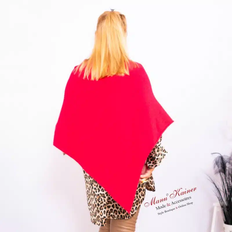 Poncho Pink Elegance |Gr. UNI 38-48|, Anr.: 3695 – Bild 5