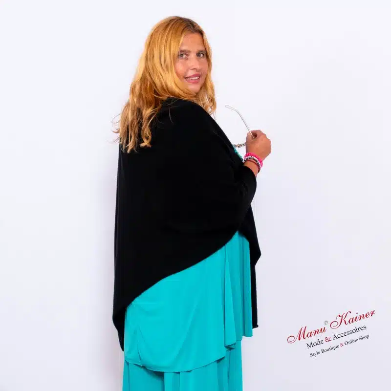 Poncho Black Elegance |Gr. UNI 38-48|, Anr.: 3696 – Bild 3