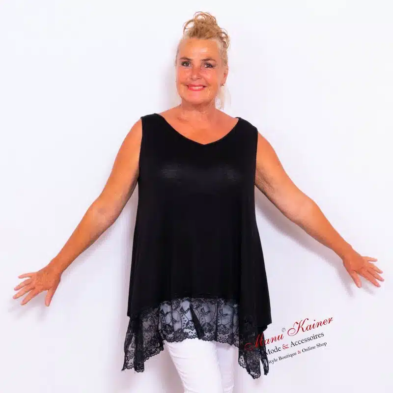 UnderSweety Top Black |Gr. UNI 40-48|, Anr.: 3701