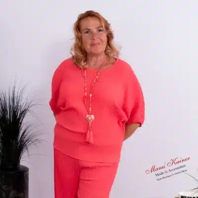 Bluse Donna Crepe, Coralle |Gr. 38-46|, Anr.: 3716