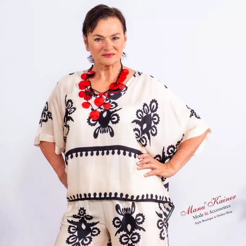 SeidenfeelBluse Mallorca |Gr. UNI 38-48|, Anr.: 3720 – Bild 3