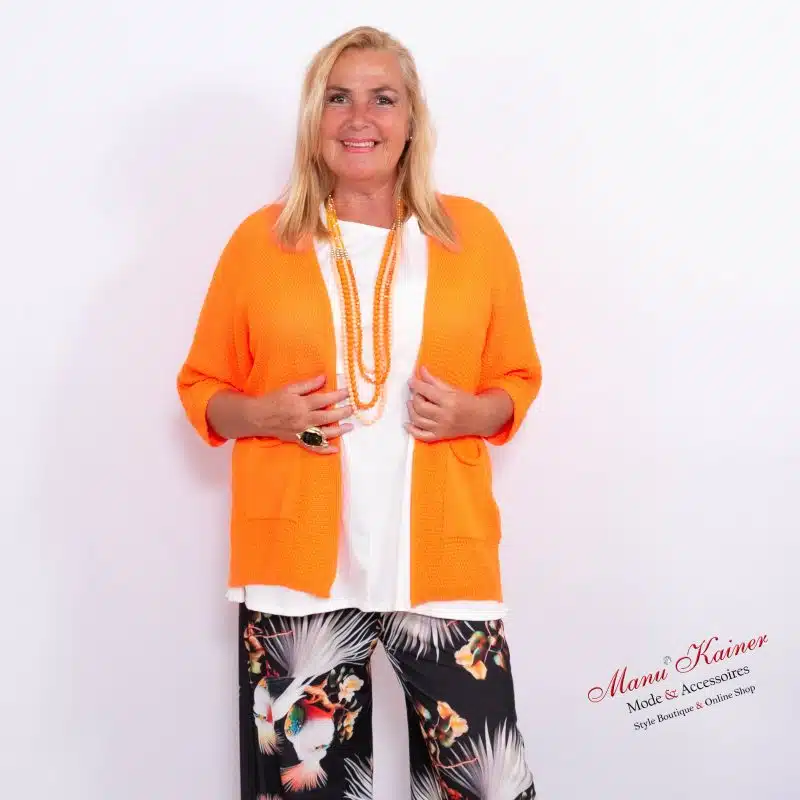 Cardigan Golden Orange |Gr. UNI 38-46|, Anr.: 3743