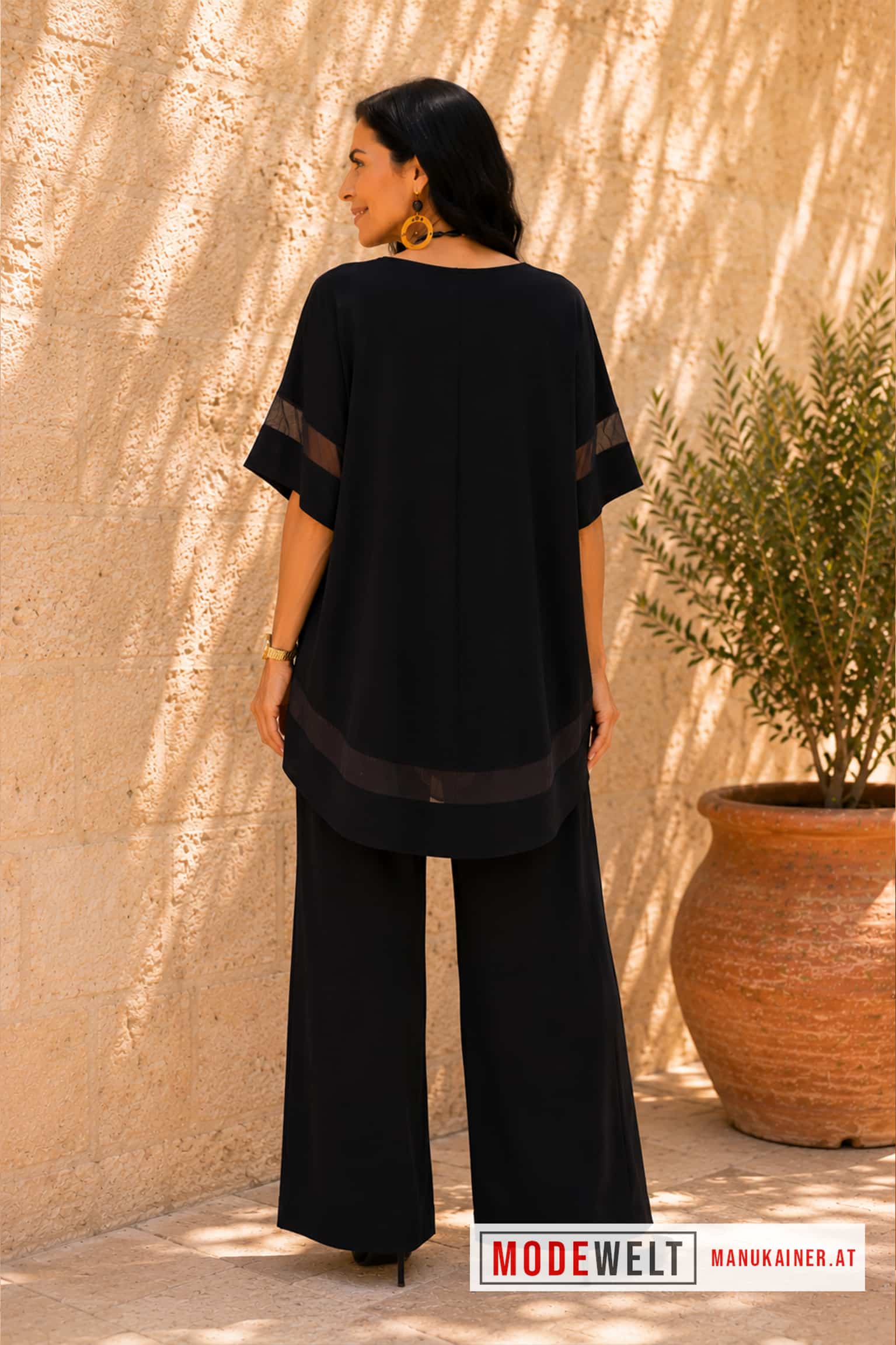 DesignShirt Sandria Black |Gr. UNI 36-48+|, Anr.: 3748 – Bild 3