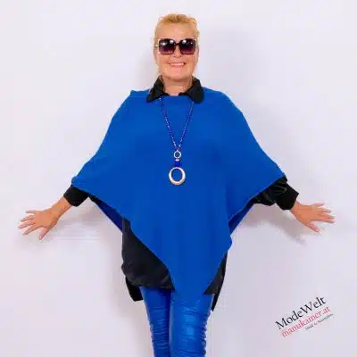 Poncho Blue Elegance |Gr. UNI 36-48|, Anr.: 3749