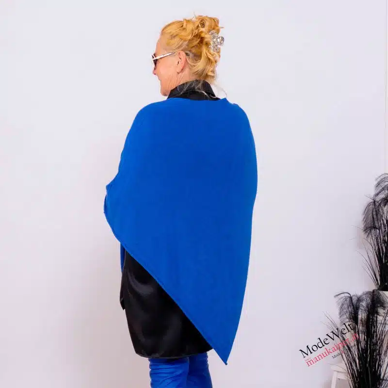 Poncho Blue Elegance |Gr. UNI 36-48|, Anr.: 3749 – Bild 3