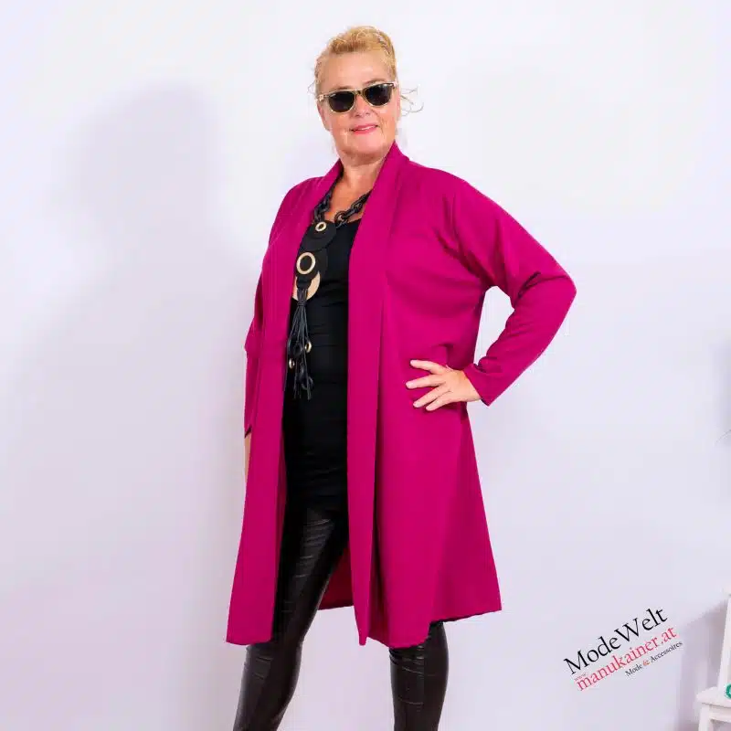 Blazermantel Elaine, Beere |Gr. UNI 40-48+|, Anr.: 3763 – Bild 4