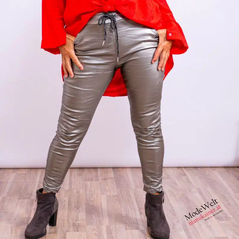 Designhose Luxury Star Silber |Gr. 36 bis 48|, Anr.: 3766