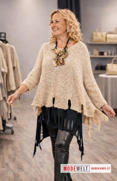 OverlookPulli Dana, Goldbraun |Gr. Uni 36-48+|, Anr.: 3776