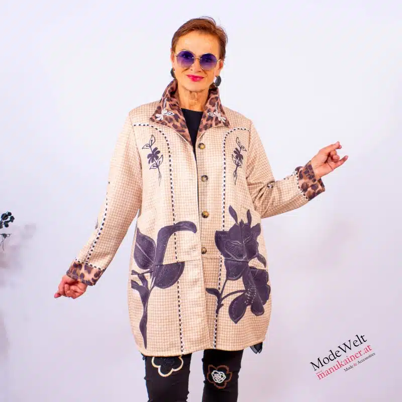 DesignJacke Harmony Flowers |Gr. UNI 40-44/46|, Anr.: 3794