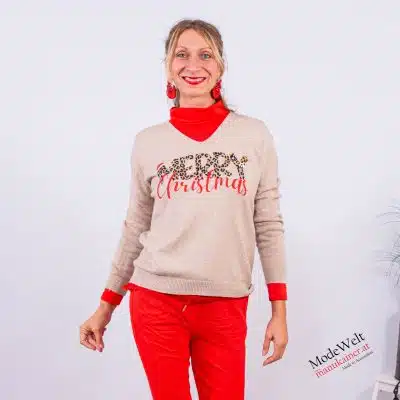 Merry Christmas Leo Pulli |Gr. UNI 36-44/46|, Anr.: 3800
