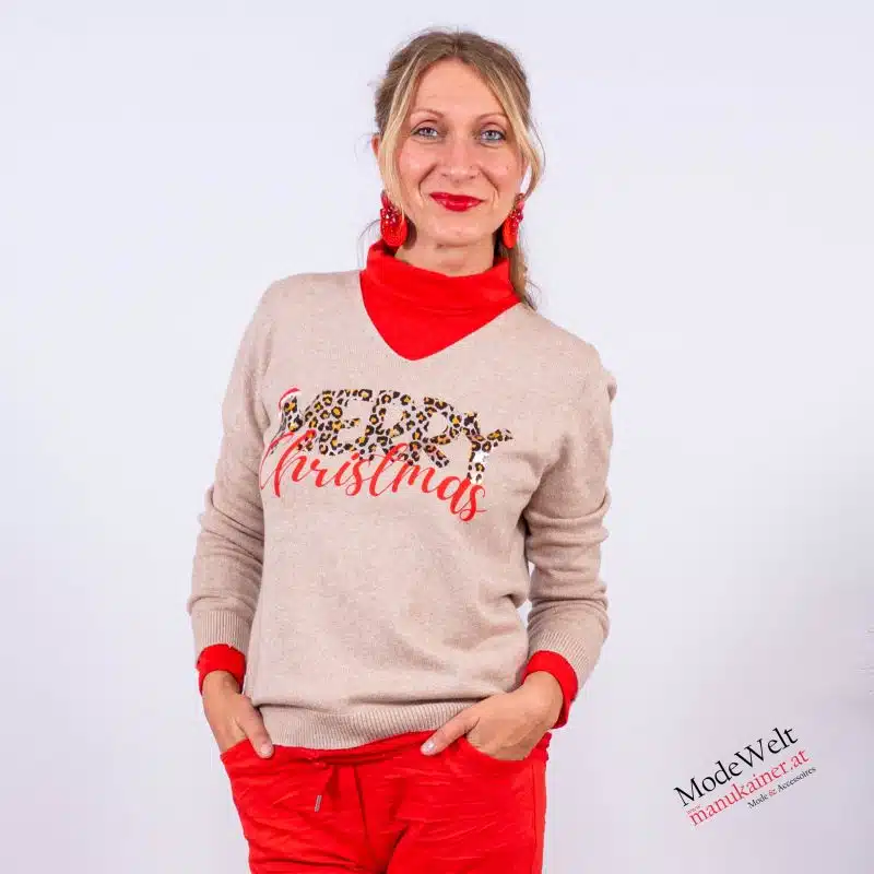 Merry Christmas Leo Pulli |Gr. UNI 36-44/46|, Anr.: 3800 – Bild 3