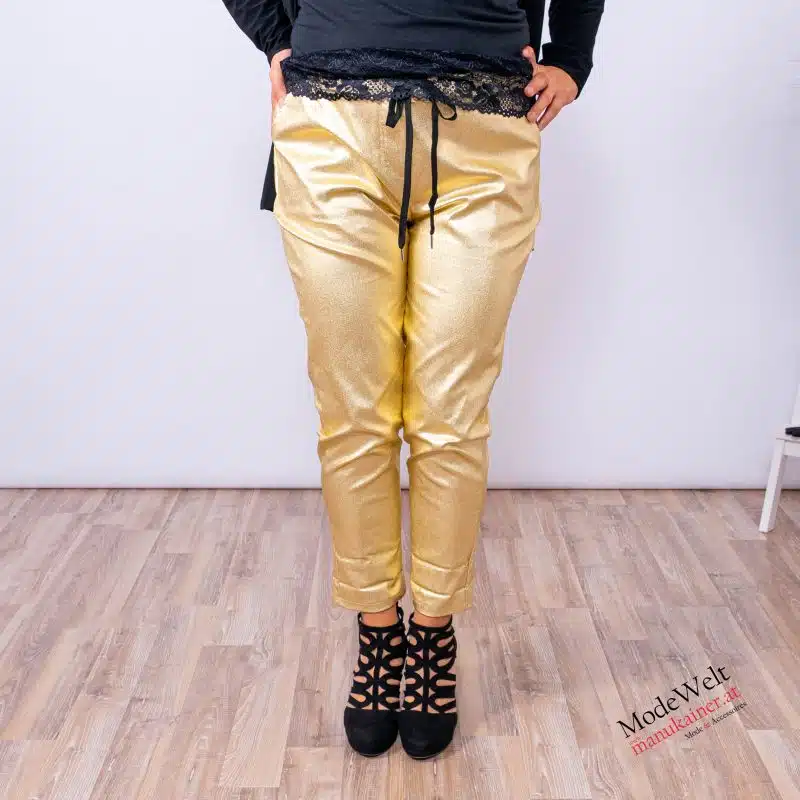 DesignHose Luxury Star Gold |Gr. UNI 42-48|, Anr.: 3802 – Bild 3