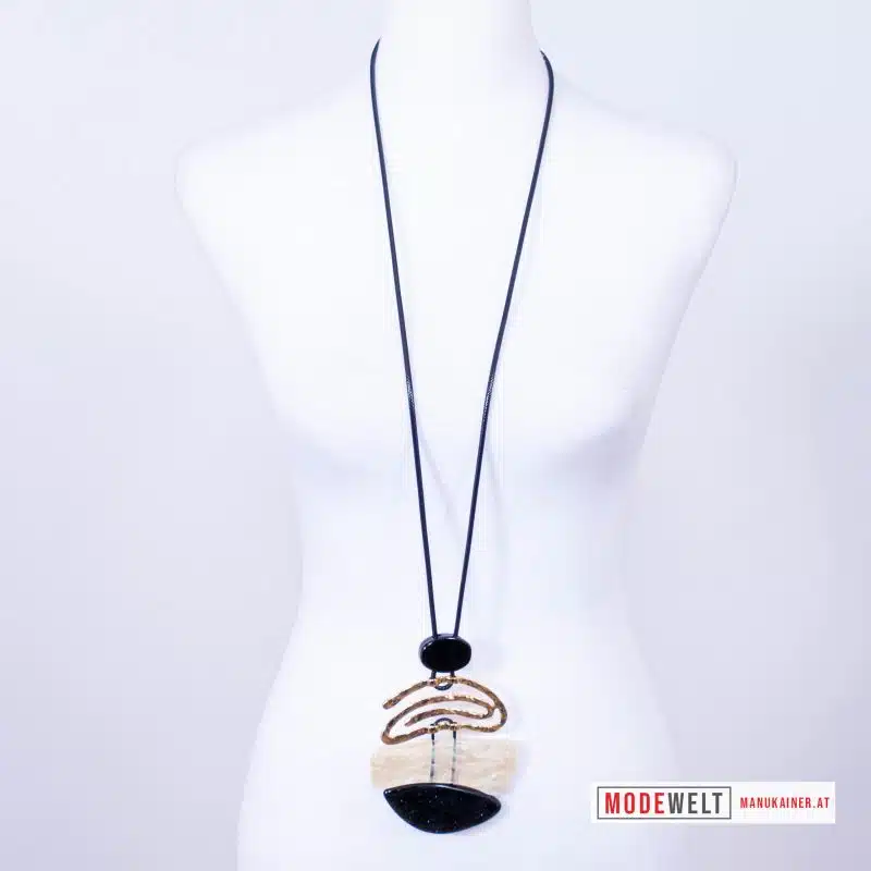 Medaillonkette Silvia Black, Anr.: 3809